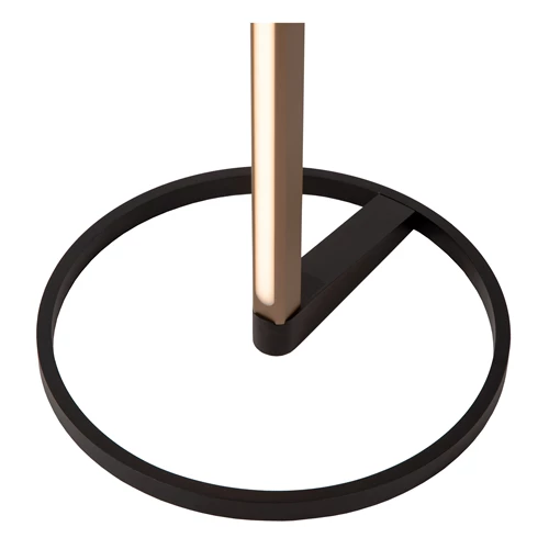 Lucide BRAGA - Vloerlamp - Ø 30 cm - LED Dimb. - CCT - 1x22W 2700K/4000K - Koffie | Premium - detail 3